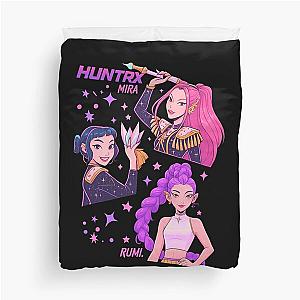 Rumi Zoey Mira Kpop Huntrix Girls Duvet Cover