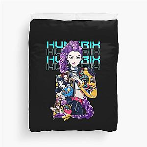 Huntrix Power Squad Demon Hunters Duvet Cover