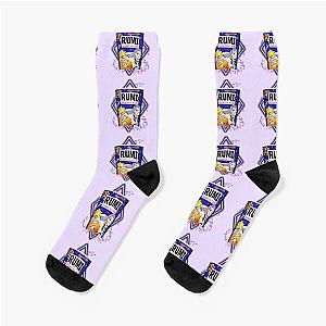 Rumi Superstar Flavor Ramen Cup Noodle - K-POP Demon Hunters - Huntrix Socks