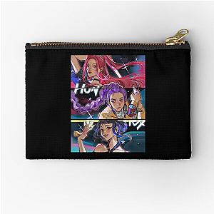 Huntrix Kpop Demon Hunters Zip Pouch