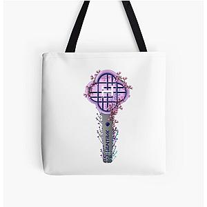 Huntrix Floral Lightstick K-pop Demon Hunters All Over Print Tote Bag