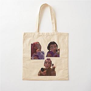 Rumi, Zoey and Mira Cotton Tote Bag