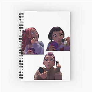 Rumi, Zoey, Mira Spiral Notebook