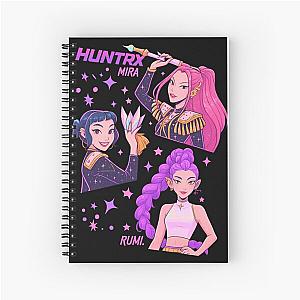 Huntrix Girls
Kpop Demon Hunters
Vintage Spiral Notebook
Rumi Zoey Mira Kpop Huntrix Fan