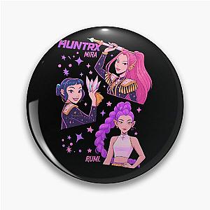 Huntrix Girls Kpop Demon Hunters Vintage Huntrix Fan Rumi Zoey Mira Kpop Huntrix Pin