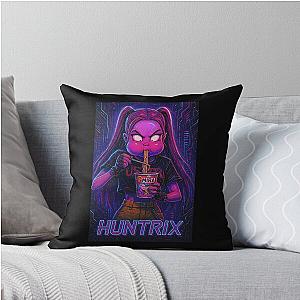Funny Mira Huntrix Throw Pillow