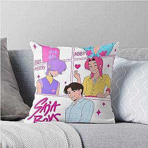 Huntrix Girls Kpop Demon Hunters Vintage Huntrix Rumi Zoey Mira Kpop Huntrix Throw Pillow