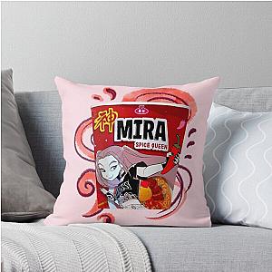 Mira Spice Queen Ramen Cup Noodle K-POP Demon Hunters Huntrix Throw Pillow