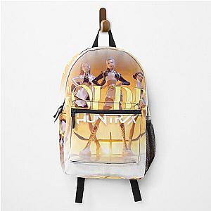 Golden Huntrix Kpop Demon Hunters Backpack