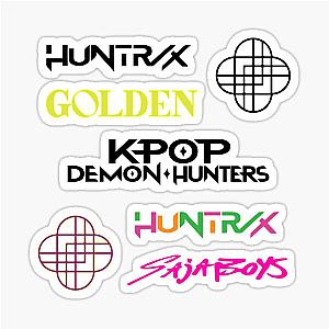 Sticker Logo Set Kpop Demon Hunter Boys Stickers