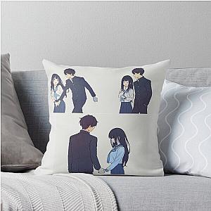 Hyouka anime Love Throw Pillow