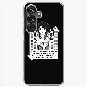 Hyouka Eru Chitanda Quote Samsung Galaxy Soft Case