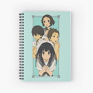 Hyouka Characters Spiral Notebook