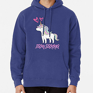 Cute Unicorn Iamsanna Notebook Pullover Hoodie RB1409