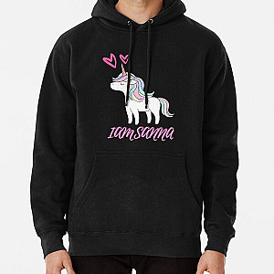 Cute Unicorn Iamsanna Notebook   Pullover Hoodie RB1409