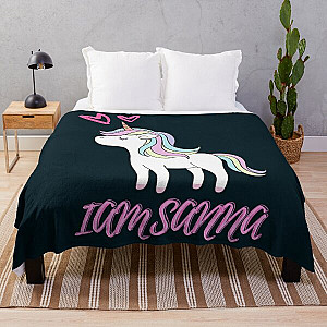 Cute Unicorn Iamsanna Notebook      Throw Blanket RB1409