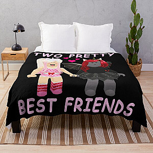 Two Pretty Best Friends IAMSANNA Throw Blanket RB1409