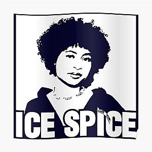 Ice Spice rapper illustration  Poster RB1608