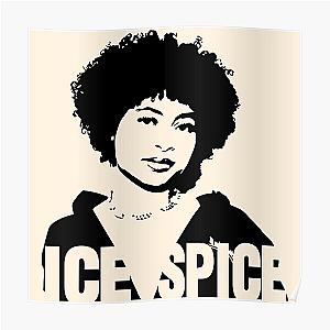 Ice Spice rapper designs  Poster RB1608