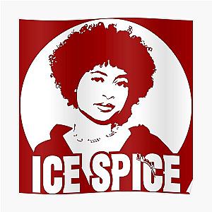 Ice Spice rapper art Poster RB1608