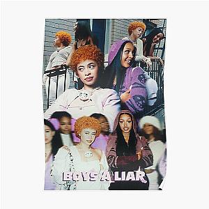 Pinkpantheress &amp; Ice Spice Boys A Liar Poster Poster RB1608