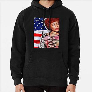 Ice spice flag munch  Pullover Hoodie RB1608