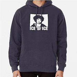 Ice Spice rapper illustration  Pullover Hoodie RB1608