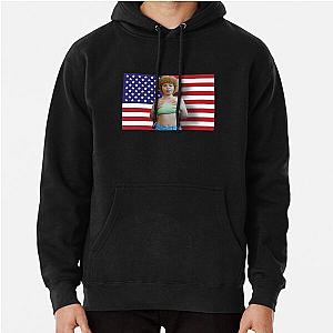 Ice Spice Flag Pullover Hoodie RB1608