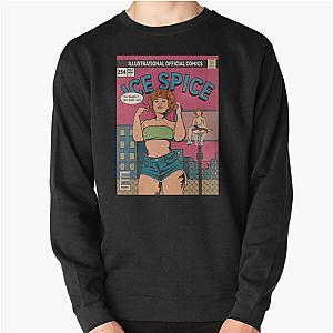 ice spice comic art Pullover Sweatshirt RB1608