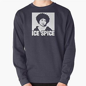 Ice Spice rapper illustration  Pullover Sweatshirt RB1608