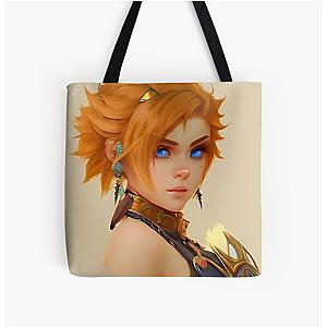 Ice Spice Anime / Digital Anime  All Over Print Tote Bag RB1608