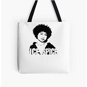 Ice Spice rapper All Over Print Tote Bag RB1608