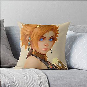 Ice Spice Anime / Digital Anime  Throw Pillow RB1608