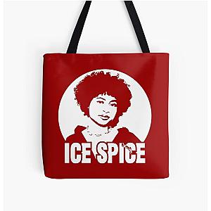 Ice Spice rapper art All Over Print Tote Bag RB1608