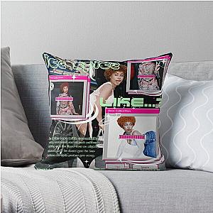 Like...? | Ice Spice Collage  Throw Pillow RB1608