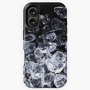 Crushed Ice Cube With Background iPhone Tough Case