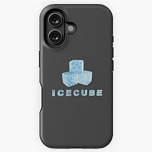 Ice Cube and text Illustration iPhone Tough Case