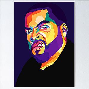 Ice Cube Wpap Pop Art Poster