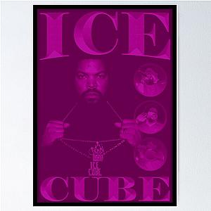 Ice Cube Purple Bootleg Vintage Poster