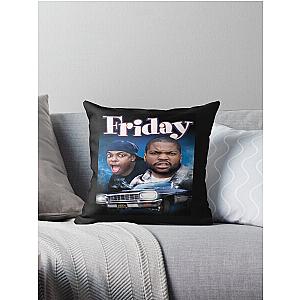 ice cube art Throw Pillow