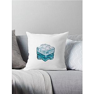 Ice cube Throw Pillow