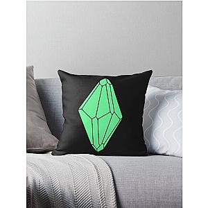 dazzling ice cube excotism  Throw Pillow