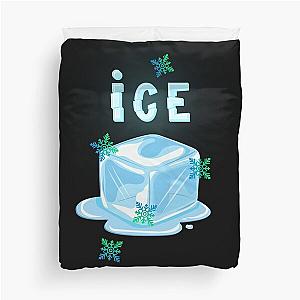 Ice Cube Melting Duvet Cover