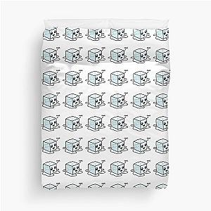 Kawaii Ice Cube Duvet Cover