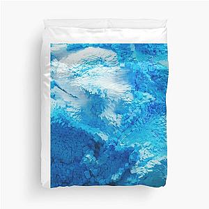 Cube water, Ice cube Duvet Cover