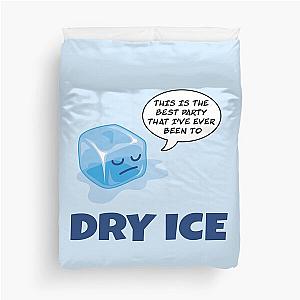 Dry Ice cartoon ice cube Duvet Cover