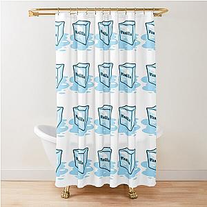 Vanilla Ice Cube Shower Curtain