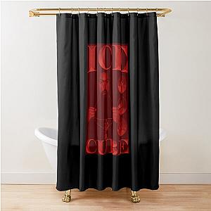 Ice Cube Red Bootleg Vintage Shower Curtain