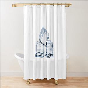 ice cube Shower Curtain