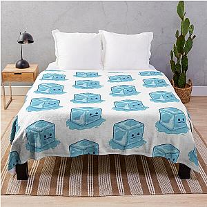 Cute Ice Cube Throw Blanket